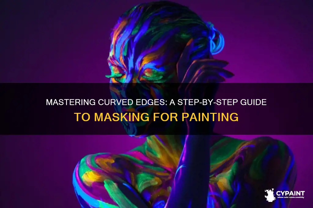 how to mask a curve for painting