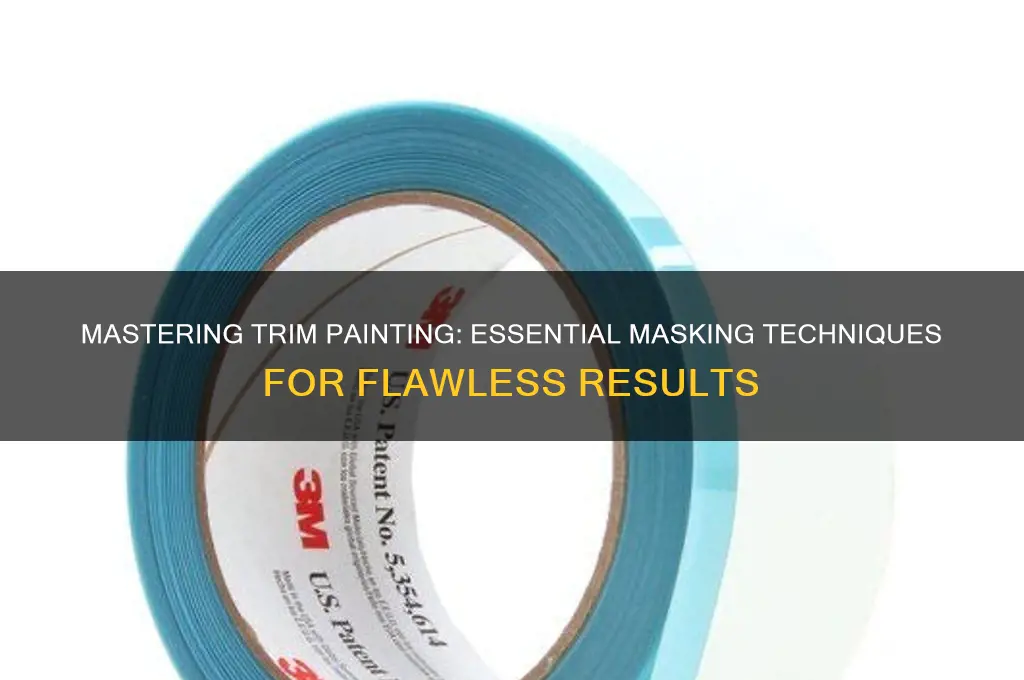 how to mask in order to paint trim