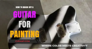Master Guitar Painting: Easy Masking Techniques for Flawless Results