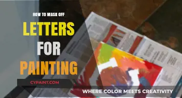 Mastering Letter Masking: Tips for Perfectly Painted Typography