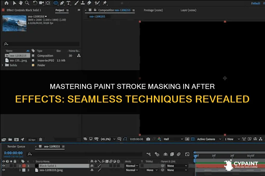 how to mask paint strokes after effects