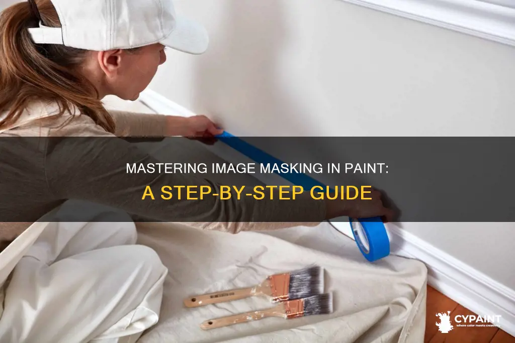 how to mask parts of an image in paint