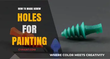 Perfectly Painted Walls: Easy Screw Hole Masking Techniques for Flawless Results