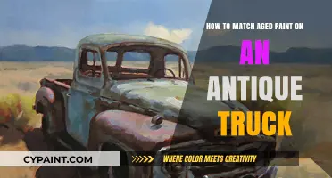 Matching Paint: Restoring an Antique Truck's Original Color