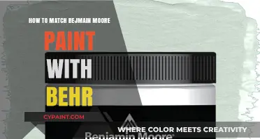 Matching Benjamin Moore Paint Colors with Behr: A Comprehensive Guide