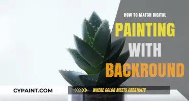 Mastering Digital Art: Seamlessly Blending Paintings with Backgrounds