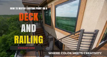 Revive Your Deck: A Guide to Matching Existing Paint and Railing