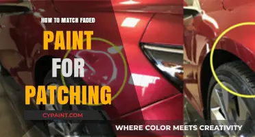 Perfectly Patch Faded Paint: Expert Tips for Seamless Color Matching