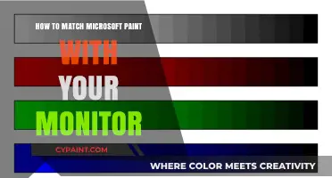 Perfect Color Match: Aligning Microsoft Paint with Your Monitor Settings