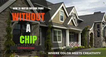 Matching Exterior Paint Without a Chip: Tips and Tricks for Success