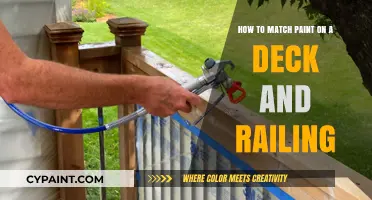 Matching Deck Paint: Tips for a Seamless Look