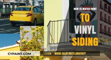 Perfectly Match Paint to Vinyl Siding: Tips and Tricks for Success