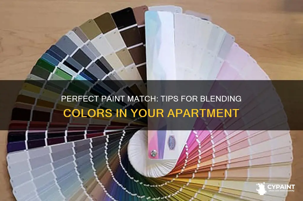 how to match the paint in my apartment