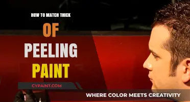 Mastering the Art of Matching Thick, Peeling Paint: Expert Tips