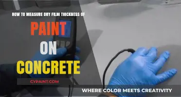 Measuring Dry Film Thickness: A Guide for Paint on Concrete Surfaces