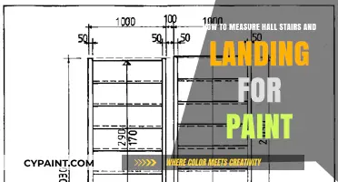 Measuring Hall Stairs and Landing: Paint Job Prep