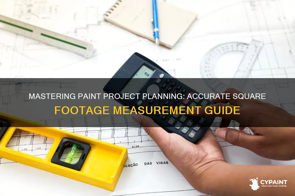 how to measure square feet for painting