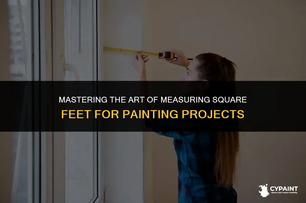 how to measure square feet of a room for painting