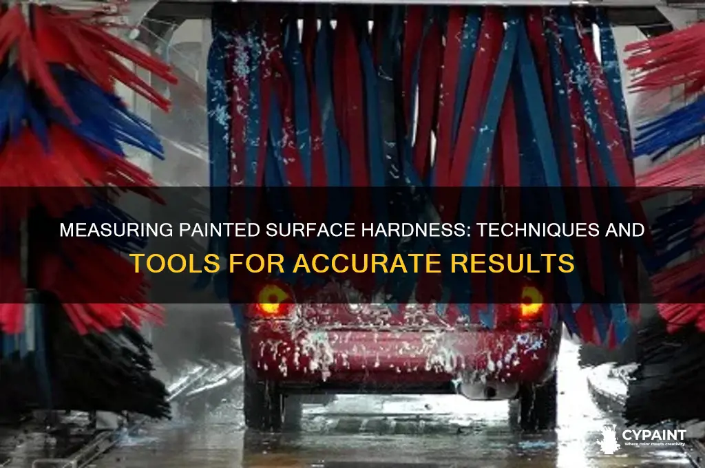 how to measure the painted surface hardness