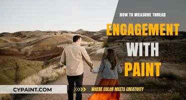 Measuring Thread Engagement: A Simple Paint Technique for Precision