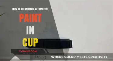 Mastering Automotive Paint Measurement: A Step-by-Step Guide Using a Cup