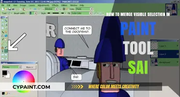 Merging Visible Selections in Paint Tool SAI: A Step-by-Step Guide