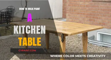 Transform Your Kitchen Table with Milk Paint: A Step-by-Step Guide