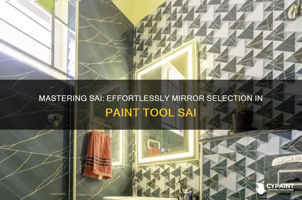 how to mirror selection paint tool sai