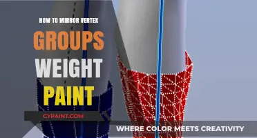 Mastering Blender: Mirror Vertex Groups and Weight Paint Techniques