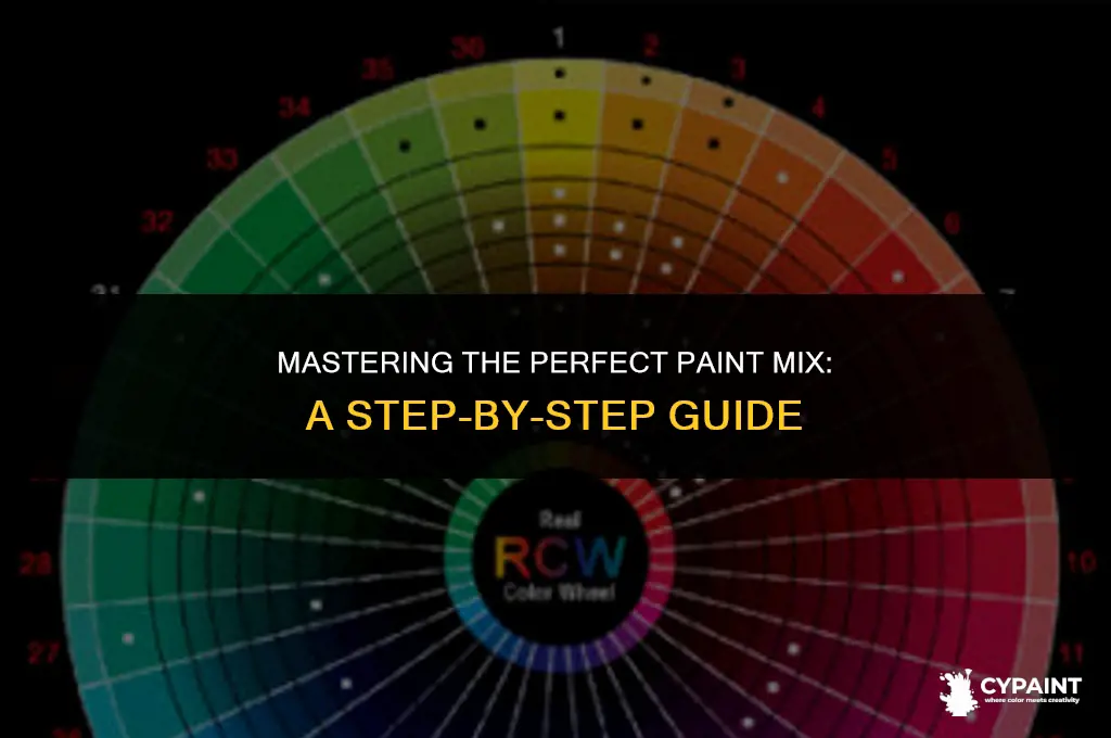 how to mix 1 gallon of paint with 5 gallons