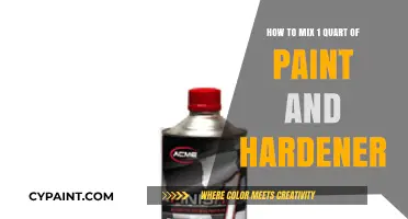 Mixing Paint and Hardener: A Simple Guide