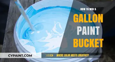Mastering the Art of Mixing a 5-Gallon Paint Bucket Effortlessly