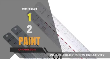Mastering Paint Mixing: How to Blend 8 to 1 Ratio Perfectly