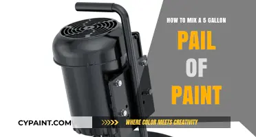 Mixing Paint: 5 Gallons, Easy Steps
