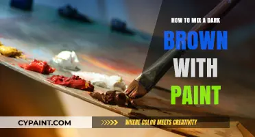 Mastering Dark Brown: A Step-by-Step Guide to Mixing Paint Colors