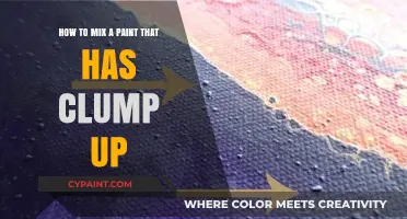 Easy Ways to Mix Clumpy Paint
