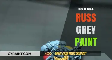 Mastering the Art of Mixing Perfect Russ Grey Paint