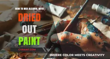 Reviving Dried Paint: Effective Alcohol Mixing Techniques for Smooth Results