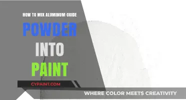 Mixing Aluminum Oxide Powder into Paint: A Step-by-Step Guide