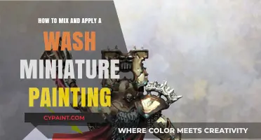 Wash Painting: Mixing and Application Techniques for Miniatures