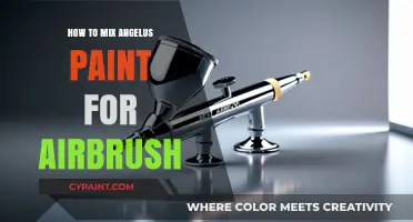 Mastering Angelus Paint Mixing for Airbrush: Tips and Techniques
