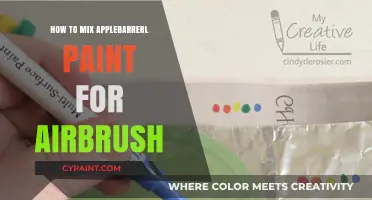 Mastering Airbrush Techniques: Mixing Apple Barrel Paint for Smooth Results
