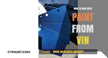 Master Auto Paint Mixing Using Your VIN: A Step-by-Step Guide
