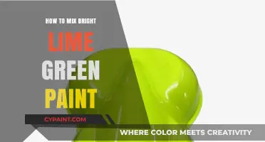 Mastering Bright Lime Green: A Step-by-Step Paint Mixing Guide