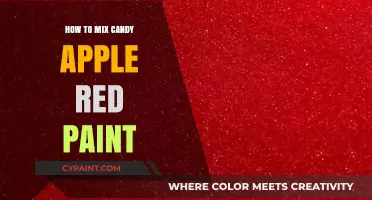 Mastering Candy Apple Red: A Step-by-Step Paint Mixing Guide
