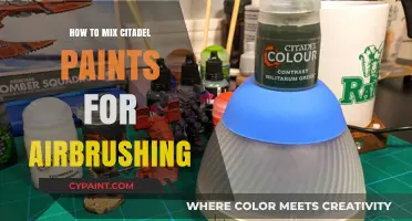 Mastering Citadel Paint Mixing for Seamless Airbrushing Techniques