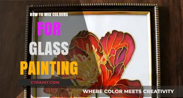 Mastering Glass Painting: Techniques for Mixing Vibrant, Transparent Colors
