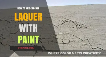 Mastering Crackle Lacquer: Mixing Techniques for Unique Paint Finishes