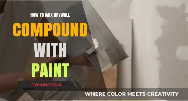 Mixing Drywall Compound with Paint: A Step-by-Step Guide for Smooth Walls