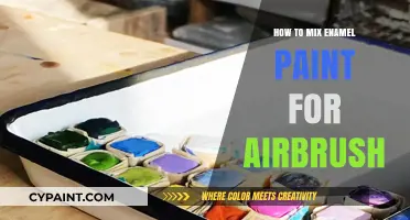 Mastering Enamel Paint Mixing for Airbrush Art: A Step-by-Step Guide
